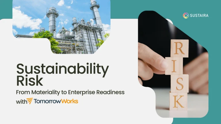 Sustainability Risk: From Materiality to Enterprise Readiness 